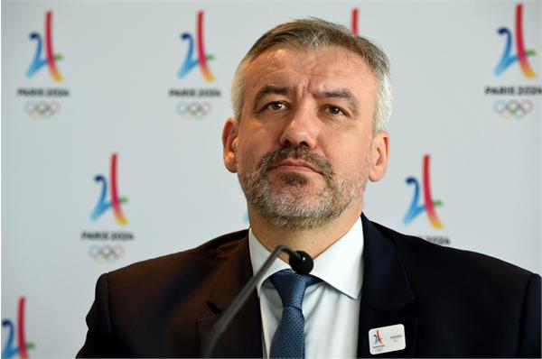 رئیس پاریس 2024 و اعضاء IOC در کنفرانس شهر میزبان