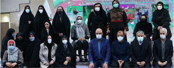 مراسم رونمایی از تندیس المپین های بازیهای پارالمپیک 27