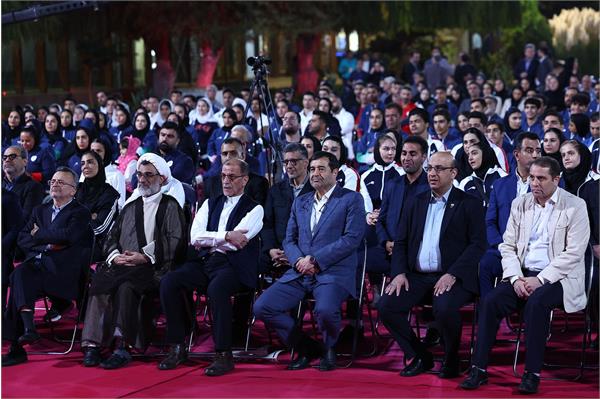 آیین بدرقه کاروان های اعزامی به بازی های آسیایی جوانان بحرین و کشورهای اسلامی ریاض 39