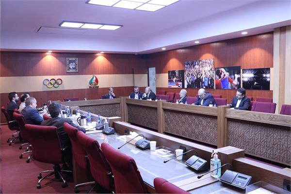 با حضور رئیس کمیته ملی المپیک برگزار شد؛ نشست کمیسیون توسعه روابط بین الملل