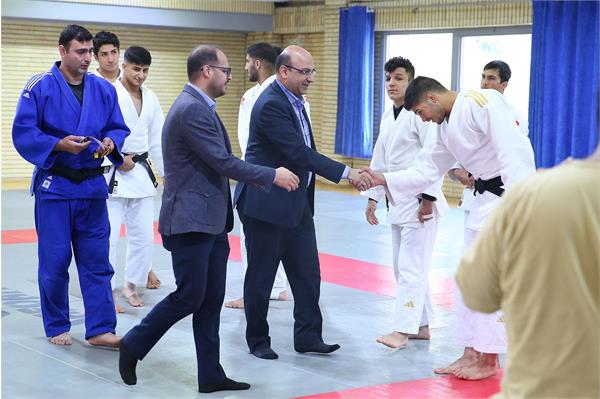 بازدید دبیرکل کمیته ملی المپیک از اردو جودو 1