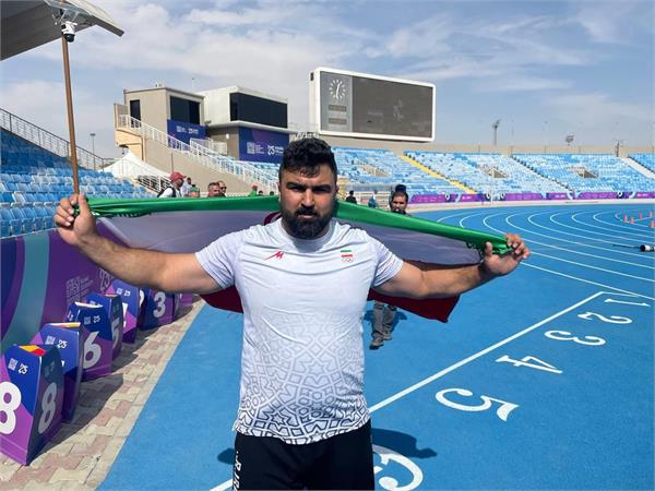 بازی های کشورهای اسلامی ریاض؛ طلای پرتاب وزنه پارادومیدانی برای یاسین خسروی/ اعجوبه ایرانی بالاتر از خالوندی و حیدری