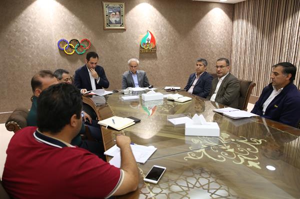 جلسه کادر سرپرستی المپیک توکیو با فدراسیون های کاراته و تیروکمان 2