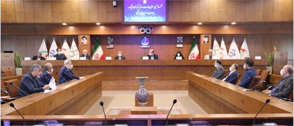 نشست مسئولین وزارت ورزش و جوانان و کمیته ملی المپیک با روسای فدراسیون های المپیکی برگزار شد