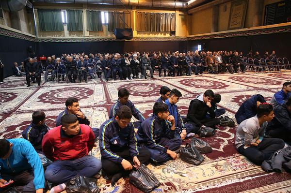 مراسم عزاداری جامعه ورزش کشور بمناسبت ده فاطمیه(س) 11