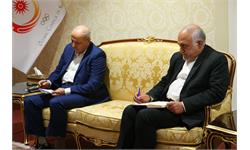 دیدار ریاست کمیته ملی المپیک با سفیر فرانسه در ایران- 1