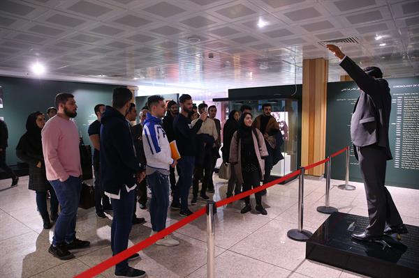 بازدید دانشجویان دانشگاه علامه طباطبایی از موزه المپیک 13