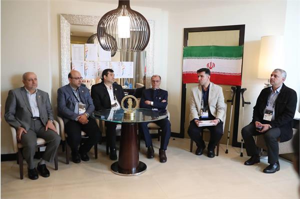 Sports Minister Joins NOC President & Sec-Gen in meeting with “Ambassadors of Hope”