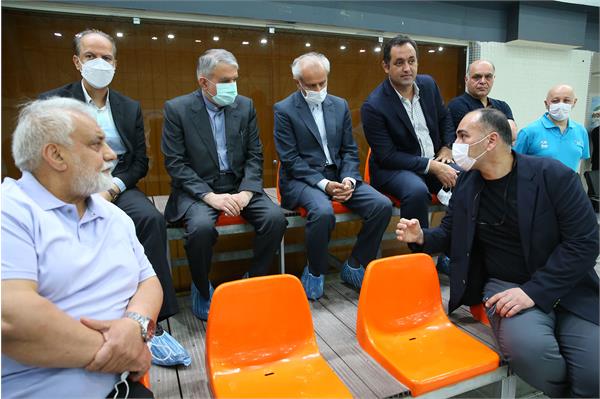 بازدید از فدراسیون بوکس، شنا،شیرجه و واترپولو و پزشکی 20