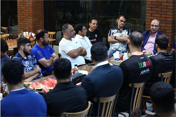 بازدید دبیرکل کمیته ملی المپیک از اردو کشتی فرنگی 11