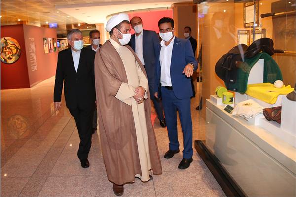 بازدید رییس سازمان بازرسی کل کشور از موزه ملی ورزش،المپیک و پارالمپیک 4