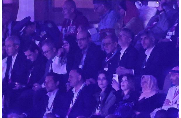 NOC President & Secretary-General in the Opening Ceremony of Islamic Solidarity Games