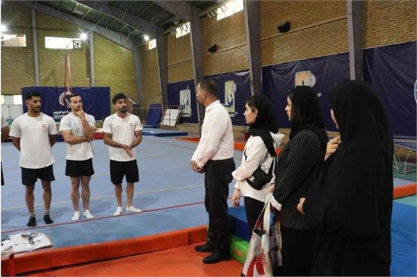 Athletes’ Commission Members Visit National Artistic Gymnastics Training Camp