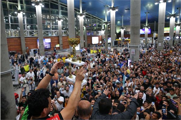 استقبال از تیم ملی کشتی آزاد و فرنگی 8