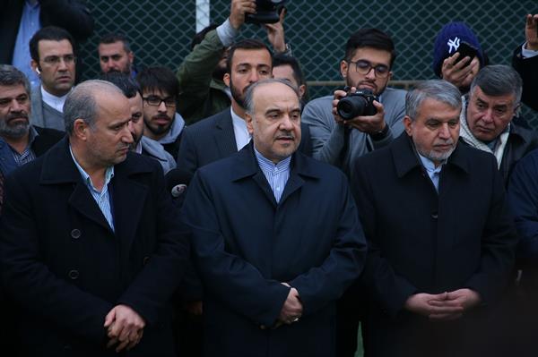 بازدید مسئولان ورزش کشور از تمرین تیم ملی فوتبال امید 16