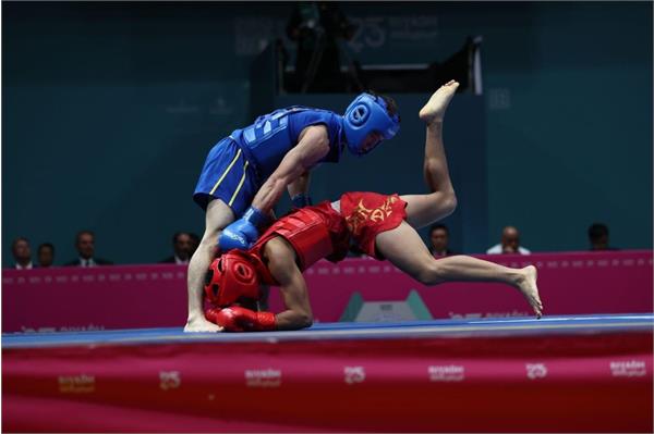 بازی‌های کشورهای اسلامی ریاض،اولین صعود کننده ایران به نیمه نهایی ووشو مردان مشخص شد