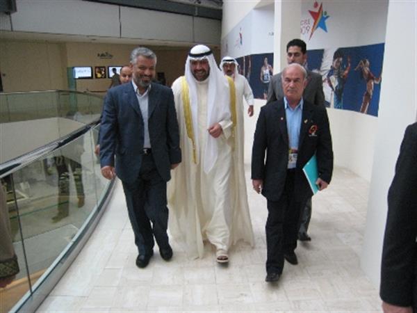 Remerciement du président du Conseil olympique d'Asie (OCA), au Comité National Olympique Iranien