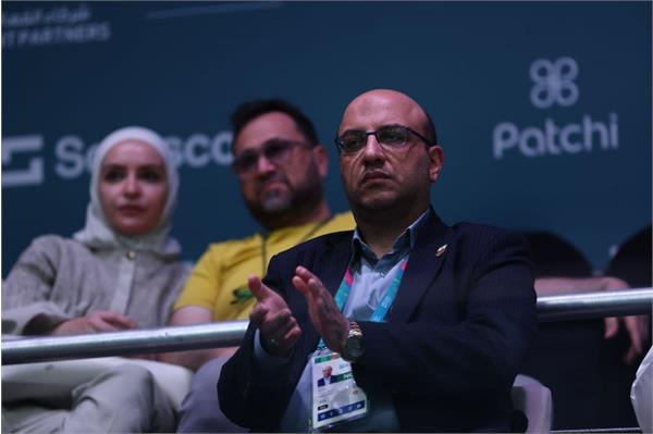 بازی‌های کشورهای اسلامی ریاض؛حضور دبیرکل کمیته ملی المپیک در مسابقات وزنه‌برداری برداری مردان