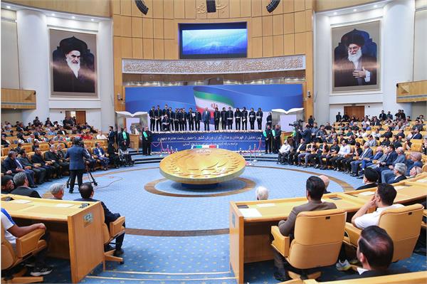 مراسم بدرقه کاروان ورزشی اعزامی به بازی های آسیایی و تقدیر از قهرمانان کشور 19