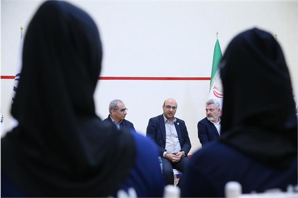 بازدید دبیرکل کمیته ملی المپیک از اردو اسکواش 2