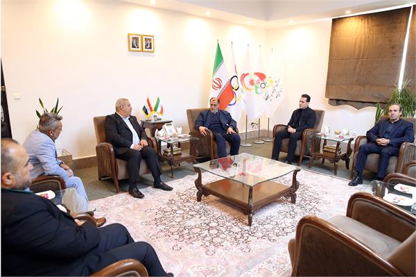 دیدار با رییس فدراسیون جودود عراق 8