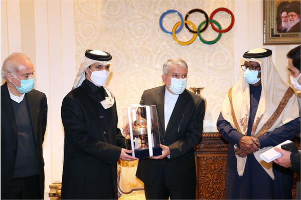 دیدار ریاست کمیته ملی المپیک با هیئت ورزشی کشور قطر 7