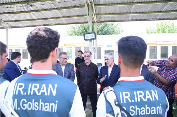 بازدید مسولان ورزش کشور از اردو تیم ملی تیروکمان 6