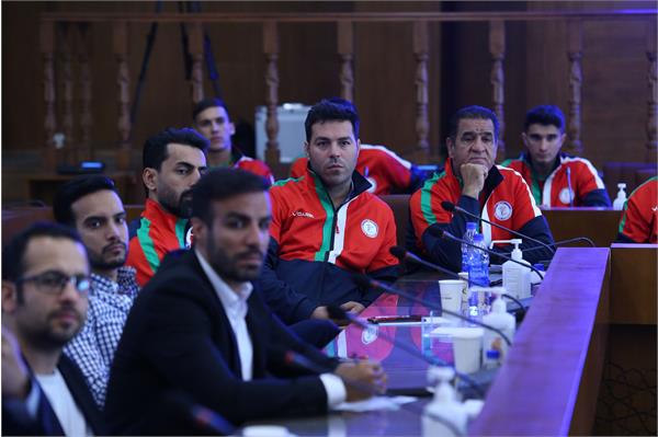 مراسم بدرقه کاروان ورزشی کاراته اعزامی به بازی های جهانی 22