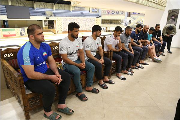 بازدید دبیرکل کمیته ملی المپیک از اردو کشتی آزاد و فرنگی 8