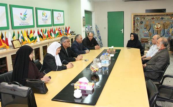 دیدار رئیس آکادمی ملی المپیک با مدیر کل ورزش کشور تونس