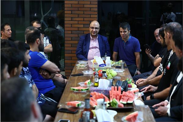 بازدید دبیرکل کمیته ملی المپیک از اردو کشتی فرنگی 22