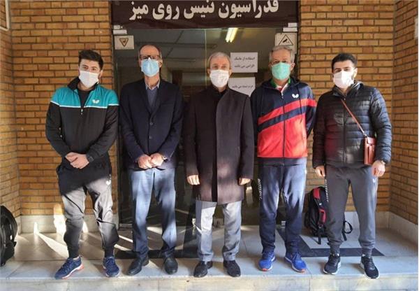 ملی پوشان تنیس روی میز ایران عازم آوردگاه انتخابی المپیک می شوند