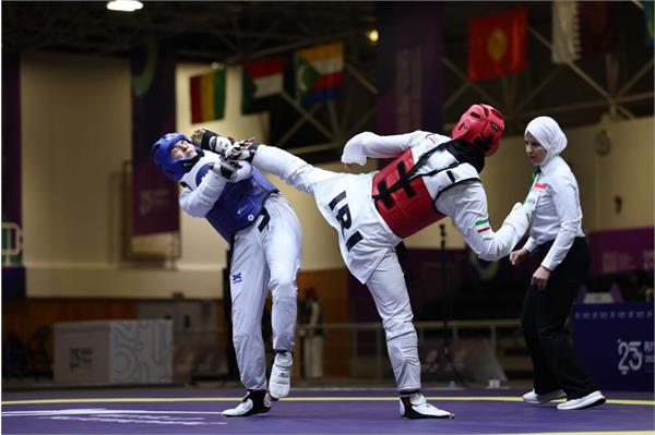 بازی‌های  کشورهای اسلامی ریاض؛مدال برنز میرحسینی خاتمه کار تکواندو در عربستان