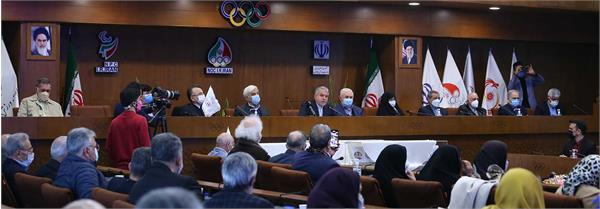 مراسم رونمایی از دستاوردهای حاصل از طرح های تاریخ شفاهی ورزش ایران