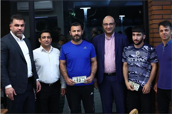 بازدید دبیرکل کمیته ملی المپیک از اردو کشتی فرنگی 4