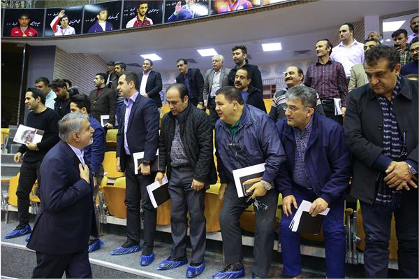 مراسم افتتاحیه خانه کشتی شهید ابراهیم هادی 6