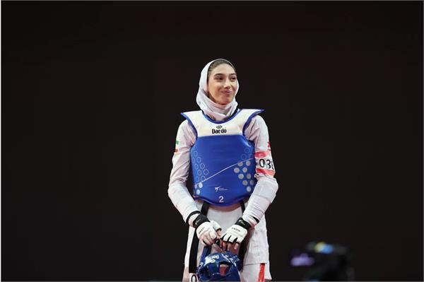 Iranian Female Taekwondo Fighter Bags Bronze Medal