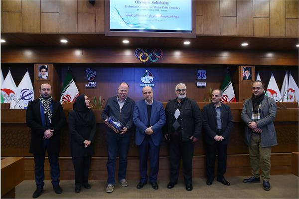 مراسم اختتامیه دوره سولیداریتی واترپولو 12