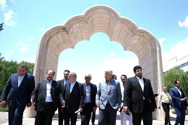 بازدید وزیر تعاون، کار و رفاه امور اجتماعی و مسئولین کمیته ملی المپیک از اردو تیم ملی کاراته 21