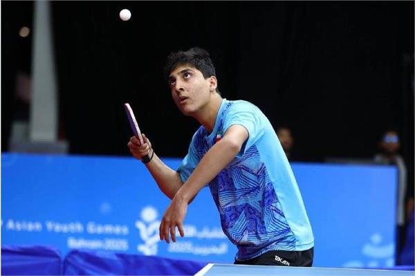 بازی های آسیایی جوانان بحرین ۲۰۲۵؛ امیری از مسابقات تنیس روی میز کنار رفت