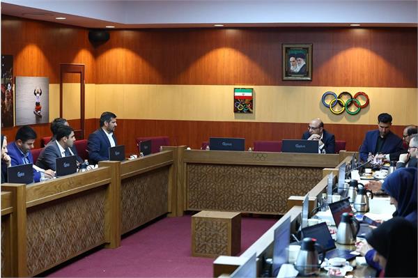بازی های آسیایی جوانان - بحرین 2025 ؛ نشست تخصصی مسئولین کمیته ملی المپیک و وزارت ورزش با فدراسیون سه گانه  برگزار شد