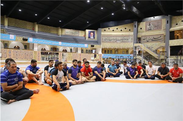 بازدید از اردو تیم ملی کشتی و فدراسیون زورخانه ای 29