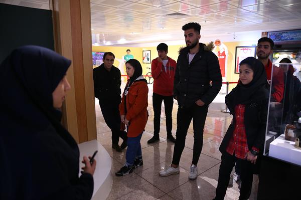 بازدید کنندگان موزه ملی ورزش، المپیک و پارالمپیک در هفته اخیر -  9