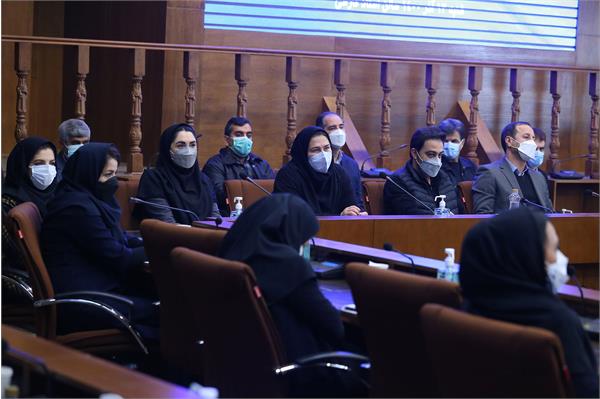 نشست صمیمی ریاست کمیته المپیک با پرسنل کمیته 7