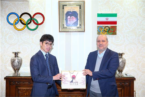 دیدار دبیرکل کمیته ملی المپیک با رایزن فرهنگی سفارت ژاپن 3