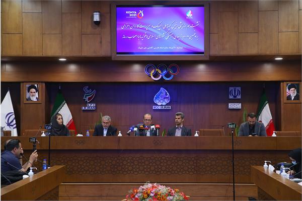 نشست خبری سرپرست کاروان بازی های کشورهای اسلامی در قونیه 20