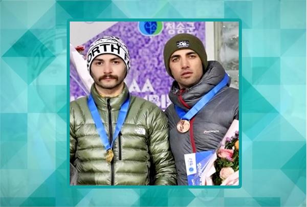 قهرمانی و نایب قهرمانی یخنوردان ایران در جام جهانی سوئیس