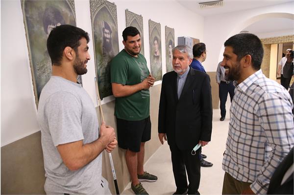 بازدید از اردو تیم ملی کشتی و فدراسیون زورخانه ای 17