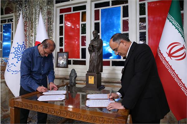 امضا تفاهم نامه کمیته ملی المپیک با انجمن آثار و مفاخر فرهنگی 3