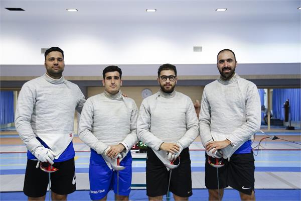 شمشیربازی قهرمانی آسیا;تیم ملی اسلحه سابر نایب قهرمان شد